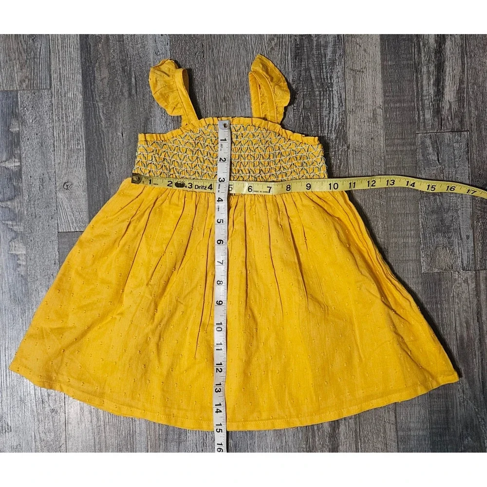 🦋Tommy Bahama Kids 12M Yellow Swiss Dot Dress & Tropical‎ Fruit Romper Set🩷🩵